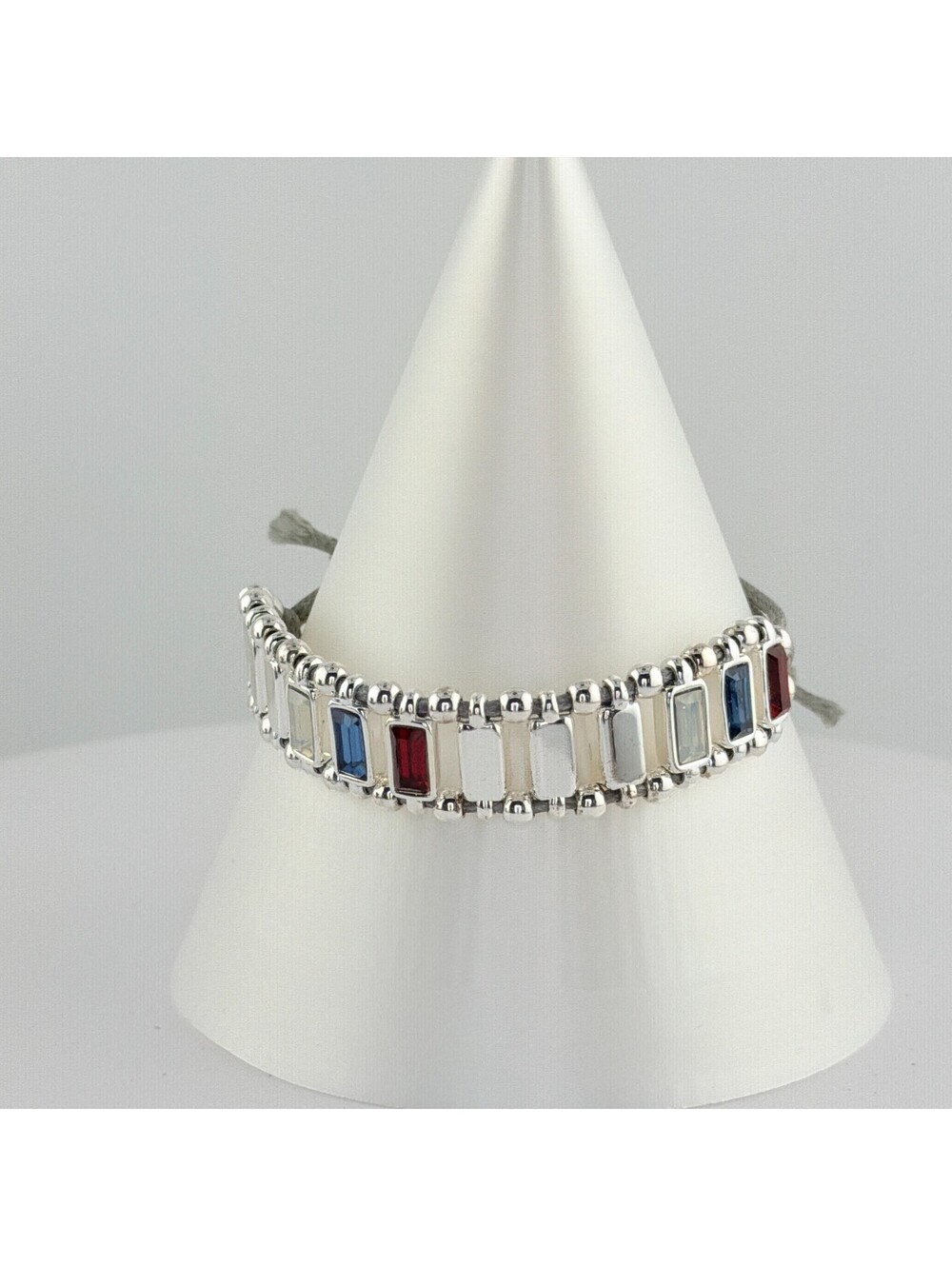 Bomb Party Single Stack Bracelet - on Silver Plating #203